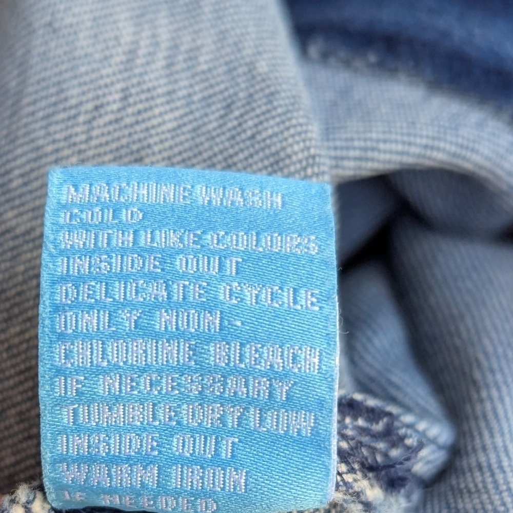 J. McLaughlin Rainey Jean Straight Leg Slit Medium Light Wash Size 4 - Picture 9 of 10